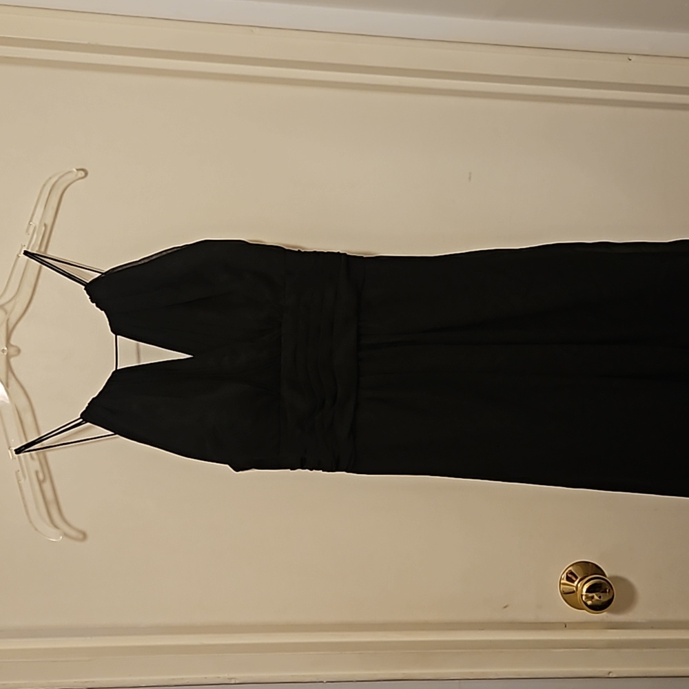 Black long dress